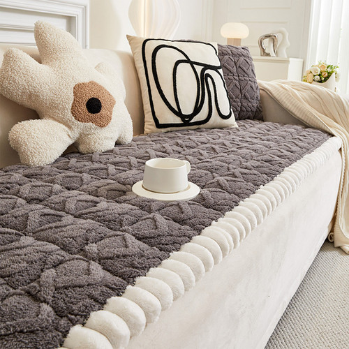 Pet plush sofa cover - plush,