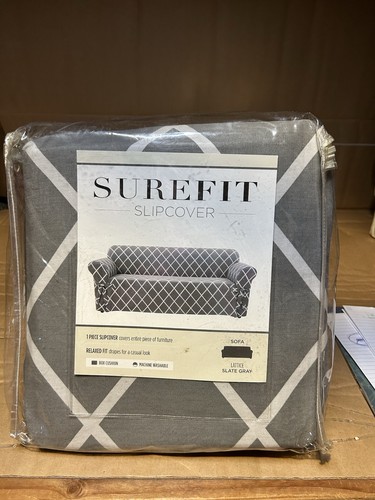 Sure fit sofa lattice gray - sure,