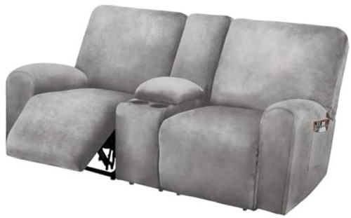 Reclining love seat with - reclining,