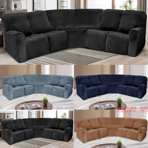 Velvet stretch sectional - velvet,